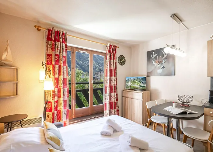 à Avec Parking Et Animaux Acceptés - Fr-1-343-221 Appartamento Chamonix